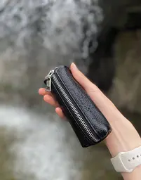 Ключниця з натуральної шкіри 5170 ST Leather чорна 75 мм - мініатюра 9