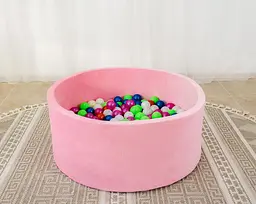 Сухий басейн з кульками рожевий