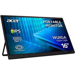Монітор Acer 16" PM161Wbmiuux (UM.ZP1EE.012) Black teh0022255