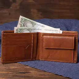 Чоловіче портмоне Tony Perotti Cortina 5013 tan (90093) руде - мініатюра 2