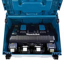 Вкладка 839205-3 для кейса Makita Makpac №3 (для зарядного пристрою DC18RD та 4-х акумуляторів) - мініатюра 7
