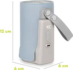 Підігрівач пляшечок Lionelo Thermup Go Plus Blue Sky Портативний блакитний (LOC-THERMUP GO PLUS BLUE SKY) - мініатюра 2