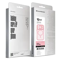 Чохол до мобільного телефона Armorstandart Lush MagCase Apple iPhone 17 Pro Pale Pink (ARM87493) - мініатюра 3