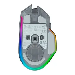 Razer Михайло Basilisk V3 Pro 35K, RGB, USB-A/WL/BT, Phantom White Ed. - мініатюра 4