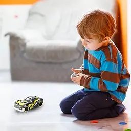 Машина Silverlit Exost Star Rush 1:28 на радіокеруванні 2.4 ГГц чорно-жовта (20640) - мініатюра 9