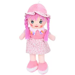 Дитяча іграшкова лялька Bambi FG240408152A-1 Light-Pink 38 см м'яка набивна петелька