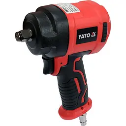 Гайковерт ударний пневматичний MINI YATO квадрат 1/2.F=1200Nm роб. тиск-6.3 Bar при 142л/хв. (YT-09515)