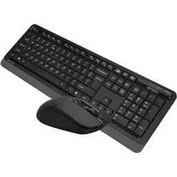 Комплект (клавіатура + миша) A4Tech Fstyler FG1012S, комплект бездротовий клавіатура з мишою, колір чорний (FG1012S (Black)) - мініатюра 4