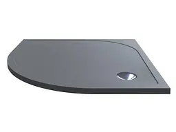Душовий піддон Miraggio Madrid 900 mirastone gray 0000644 Сірий - мініатюра 2