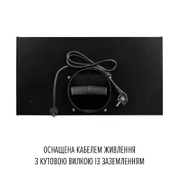 Витяжка повновбудована PERFELLI VIOLA 5PWRB NERO - мініатюра 12