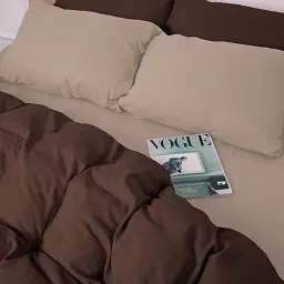 Підковдра MirSon Фланель Cappuchino-Brown 143х210 см (2200009658112) - мініатюра 5