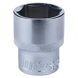 Насадка шестигранна коротка 1/2" 24мм CrV ULTRA (6070242) - мініатюра 2