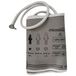 Манжета Microlife 22-42 см + коннектор для автоматичних та напівавтоматичних тонометрів з однією трубкою біла