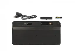 Клавіатура A4Tech FBK30 Fstyler, Black, Bluetooth / 2.4 GHz / USB, 1 х AA, мембранні/плоскі/круглі кнопки (86 шт.), радіус дії до 10 м - мініатюра 6