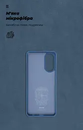 Чохол ArmorStandart ICON для OPPO A78 4G Dark Blue - мініатюра 4
