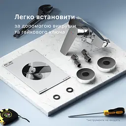 Змішувач для душа хром AM.PM F90A20000 Gem - мініатюра 7