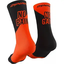 Шкарпетки Dynafit No Pain No Gain SK 43-46 Чорний/Помаранчевий (1054-016.002.2294) - мініатюра 2