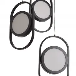 Люстра Brille лофт підвісна LED 32W NW BK (BL-886S/3) - мініатюра 10