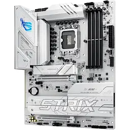 Материнська плата Asus Rog Strix B860-A Gaming WIFI s1851 B860 4xDDR5 M.2 DP HDMI USB Type-C Wi-Fi BT ATX білий - мініатюра 4