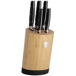 Набір ножів 6 предметів Berlinger Haus Matte Black Collection (BH-3136)