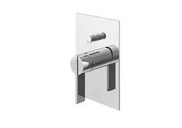 Душова система Kohlman Dexame 20 chrome + BOX прихованого монтажу QW210DQ20, Хром - мініатюра 6