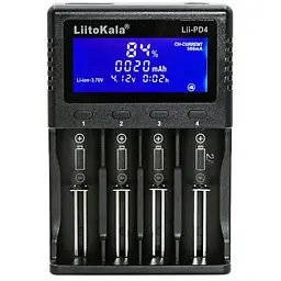 Зарядний пристрій LiitoKala Lii-PD4, 4x(LiOn/LiFePO4/NiMH/NiCd), display