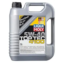 Автомобільна моторна олива Liqui Moly Top Tec 4100 5W-40 7501 5л - мініатюра 1