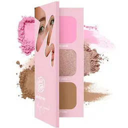 Палетка для контурування обличчя FaceBoom Make-Up Blonde 21 г - мініатюра 4