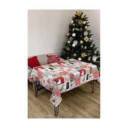 Скатертина Прованс Merry Christmas 120x132 см (4823093451414) - мініатюра 6