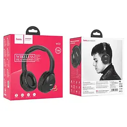 Навушники Hoco Bluetooth Art sount BT headset W33 BT5.0, AUX, Type-C, 15H - мініатюра 3