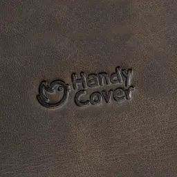 Косметичка чоловіча шкіряна Handy Cover HC0024 темно-коричнева велика - мініатюра 6