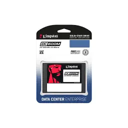 Накопичувач SSD 2.5" 3.84TB Kingston (SEDC600M/3840G) - мініатюра 3