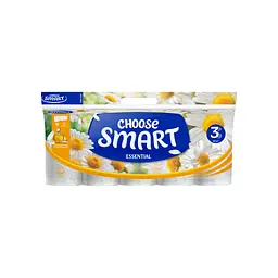 Туалетний папір Smart Tissue Essential Chamomile 3 шари 10 рулонів (5944582100114)