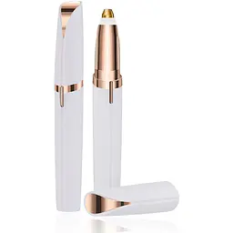 Тример жіночий FLAWLESS, білий, акумуляторний, для брів та обличчя
