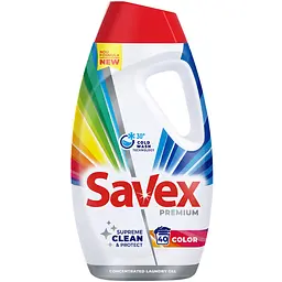 Гель для прання Savex Premium Color 1.8 л