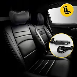 Подушка-масажер 4FIZJO Shiatsu Pro+ 4FJ0562 Black (P-5907739319159) - мініатюра 2