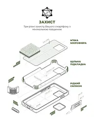 Силиконовый чехол для Apple iPhone 13 Pro, ICON2 Case, зеленый, противоударный, панель, защита всего корпуса, матовая поверхность Soft Touch, выступает над дисплеем, совместим с защитными стеклами и пленками, с микрофиброй, ArmorStandart (ARM60491) - мініатюра 6