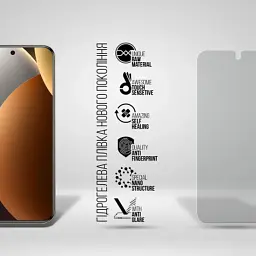 Плівка захисна Armorstandart hydrogel Matte Xiaomi Redmi Note 15 Pro Plus 5G (ARM89632) - мініатюра 2