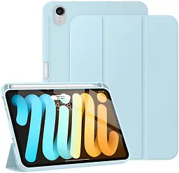 Чохол до планшета BeCover Soft TPU Pencil Apple iPad mini 6 2021 Light Blue (706757)