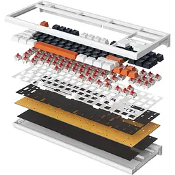 Клавіатура GamePro Red з Hot-Swap RGB Black дротова механічна (MK180B) - мініатюра 5