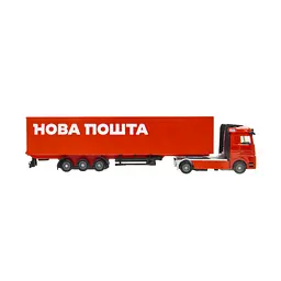Автомодель Technopark Фура Нова Пошта (SB-15-12-RED-WB(CIS) - мініатюра 5