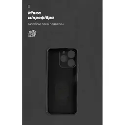 Чохол до мобільного телефона Armorstandart ICON Realme Note 70 4G Camera cover Black (ARM83907) - мініатюра 4
