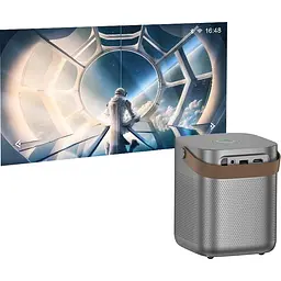 Мультимедійний проектор Hoco DT4 Metal Grey (645126) [146423] - мініатюра 5