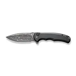 Ніж складаний туристичний Civivi Praxis, (9.5 см) Damascus / Aluminum чорний - миниатюра 3