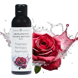 Масажне масло Aurora Naturals троянда 150 мл - мініатюра 5