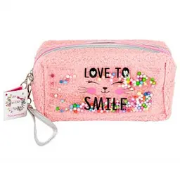 Дитяча косметичка Lukky "Love to Kiss" T24810(рожевий) плюшева