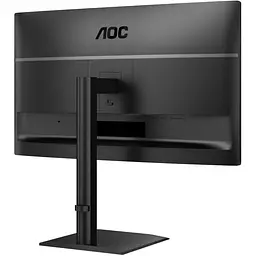 TFT 27" AOC 27E4U, IPS, 120Hz, VGA, HDMI, DP, USB-hub, HAS, Pivot, колонки, чорний - мініатюра 5