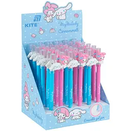Ручка гелева пиши-стирай Kite Hello Kitty синя упаковка 36 шт. (HK26-352) - мініатюра 2