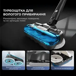 Бездротовий пилосос Jimmy JV10 Pro Aqua - мініатюра 7