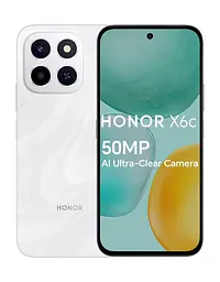 Смартфон Honor X6c 6/256GB White NFC - мініатюра 1